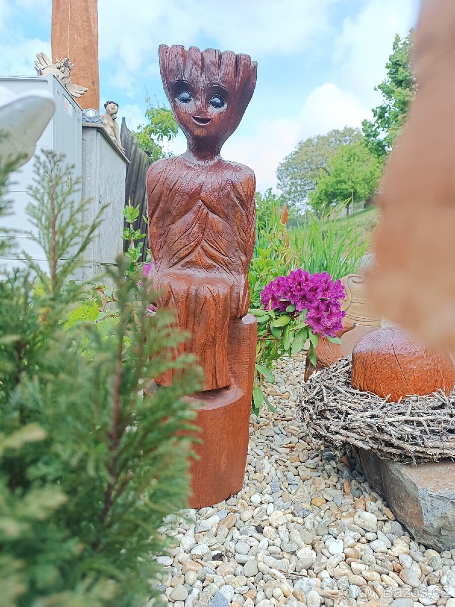 Dřevěná socha - 2