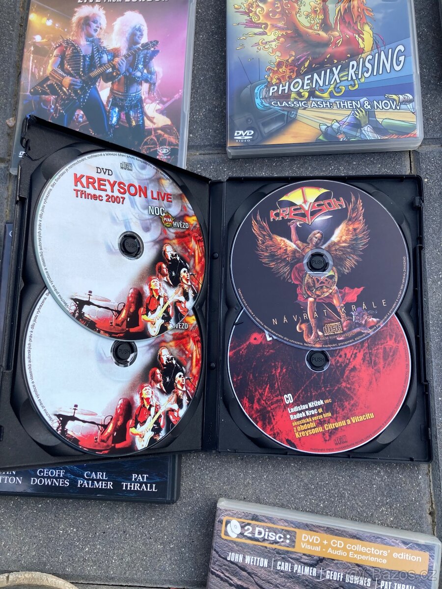 Rockové Metalové cd a dvd - 2