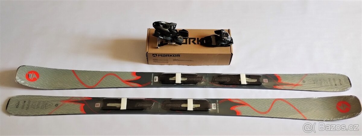 Blizzard Anomaly 84R + Marker TPC 10 DEMO, 24/25,170cm - 2