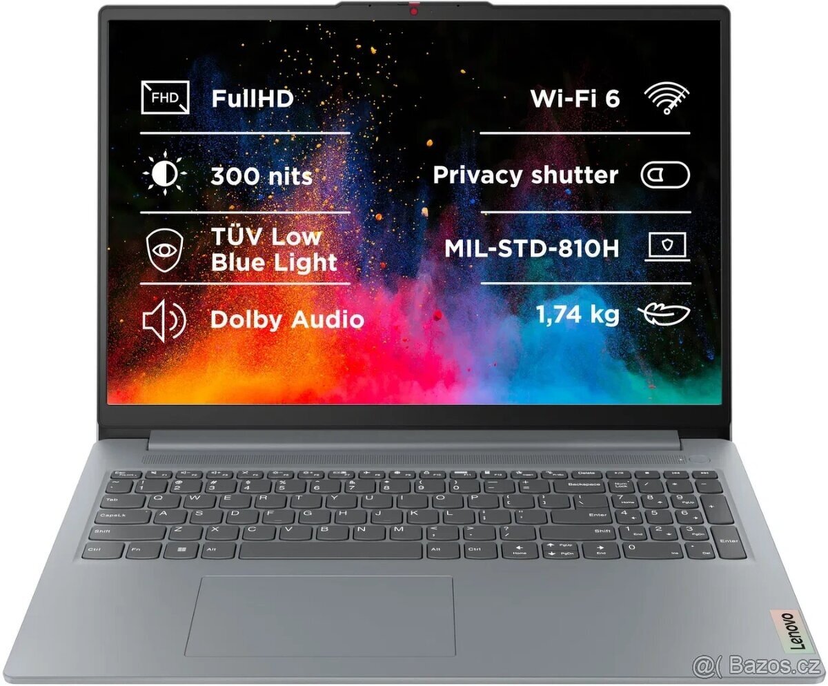 IdeaPad Slim 5 16" Full HD Ryzen5 7530U 16GB DDR4 512GB NVM - 2