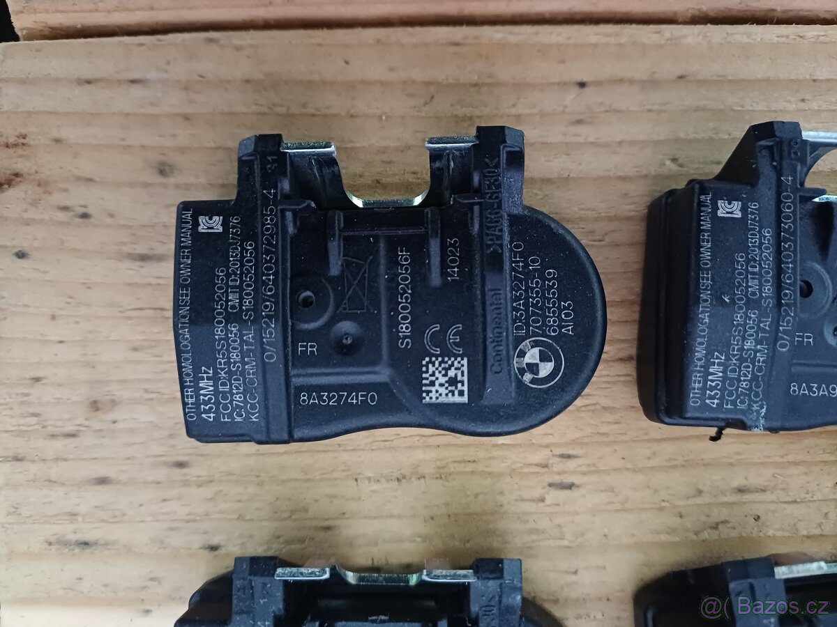 BMW - čidla tlaku pneu - 2