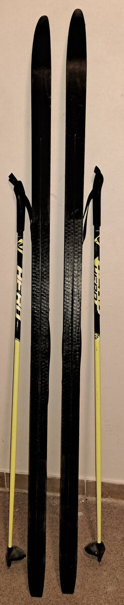 Bežky Fisher 160 se šupinami, s vázáním NNN a hůlky 115 - 2