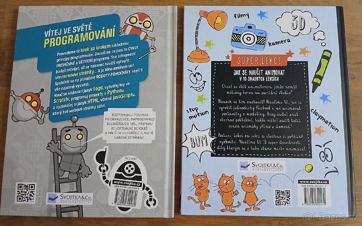 Kniha: Programuj a Jak se naučit animovat (jako nové) - 2