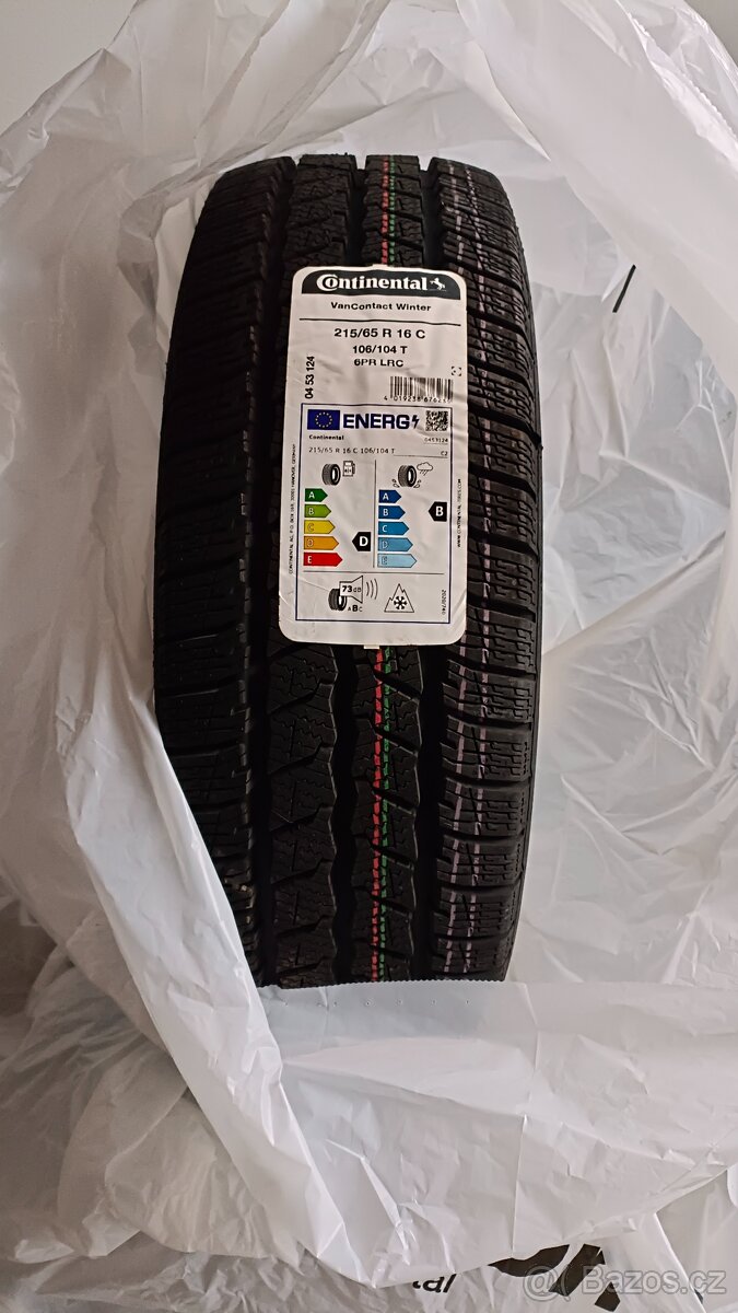 Nová zimní sada pneu Continental 215/65 r16 C - 2