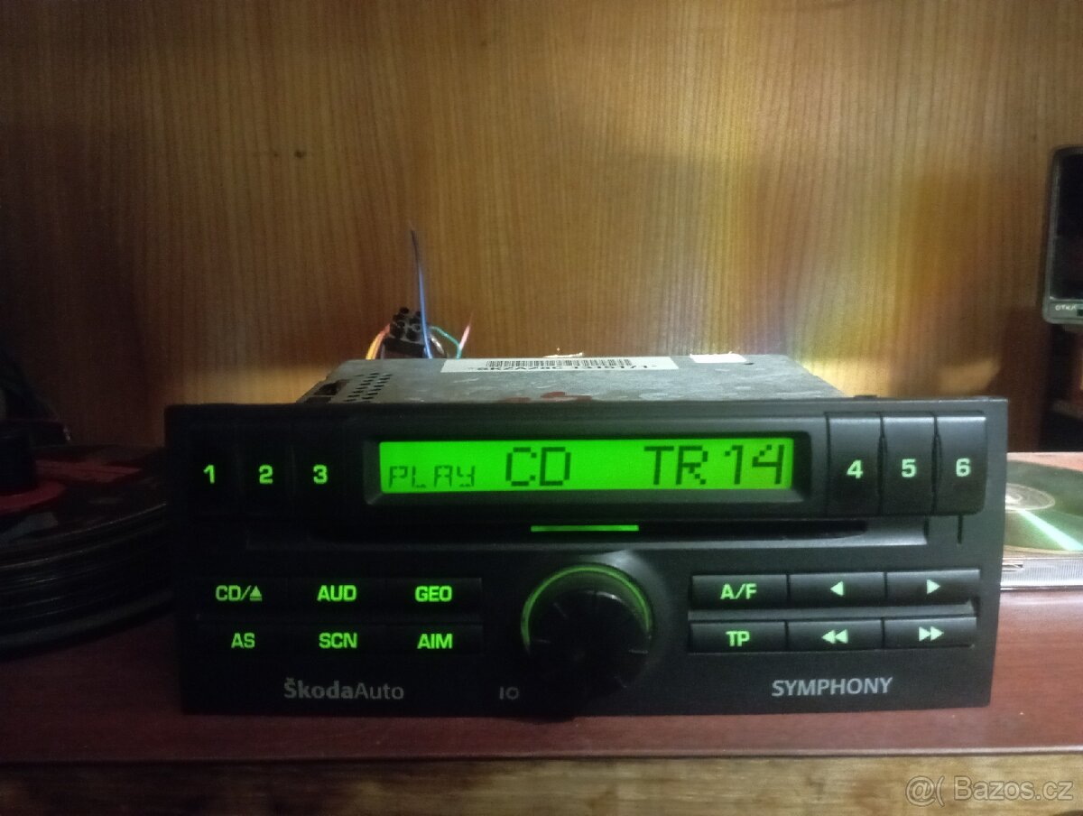 Škoda Fabia 1 originální rádio - 2