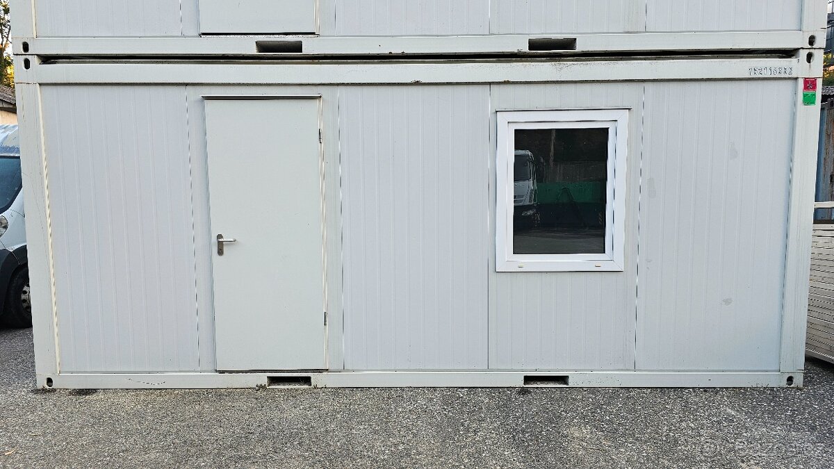 Obytný zateplený kontejner - NOVÝ - 2