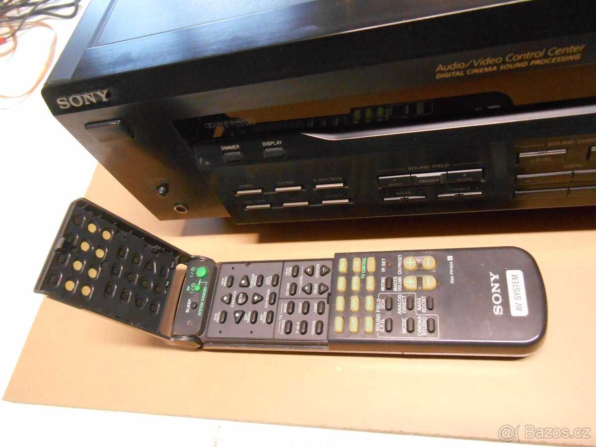 sony 5.1-receiver-AVstr-de345 DolbyProLogic+CD+repro 3pásmo. - 2