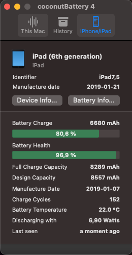 iPad Gen 6 9.7 Nová baterie - 2