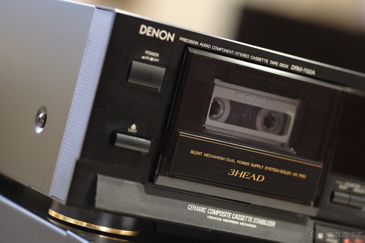 DENON - DRM-700a - slusny cassette deck - 2