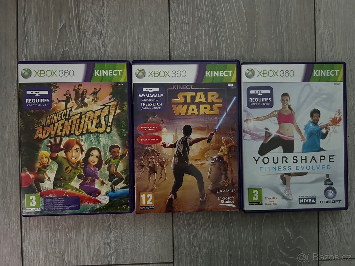 Xbox 360 + Kinect + hry - 2