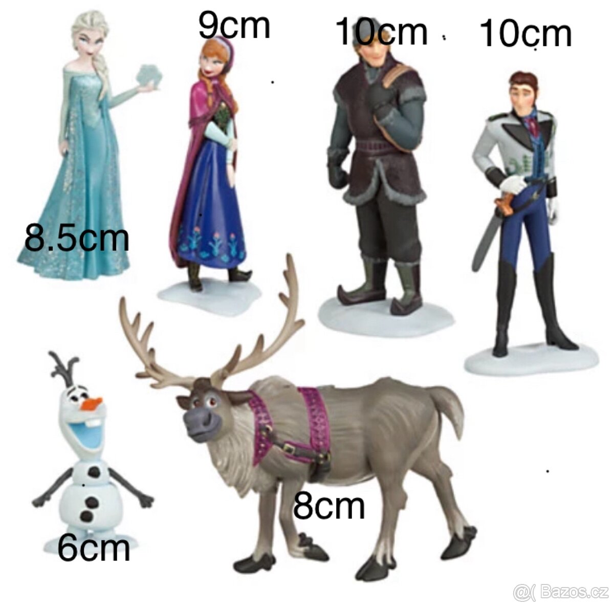 Figurky Frozen - set celkem 6 ks - 2