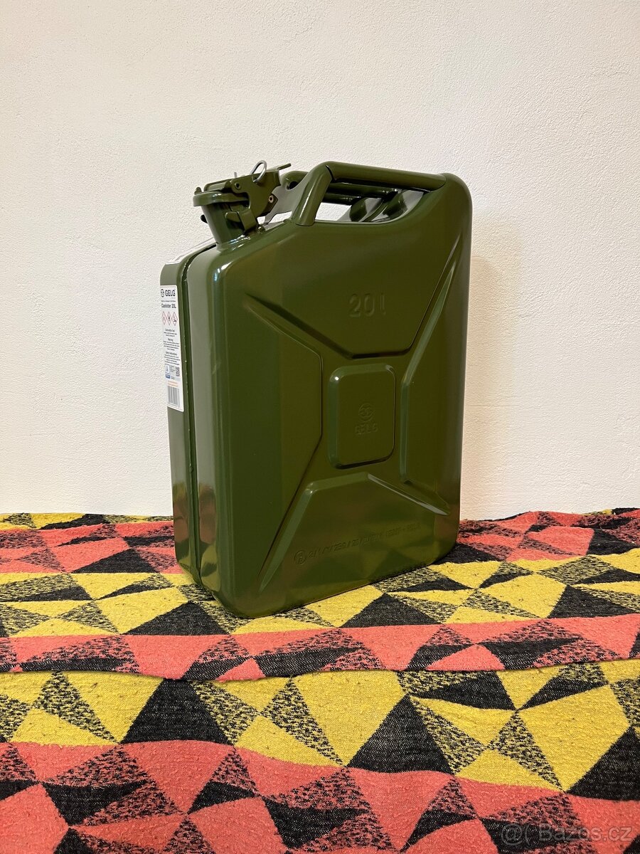 Kovový kanystr 20 l - 2