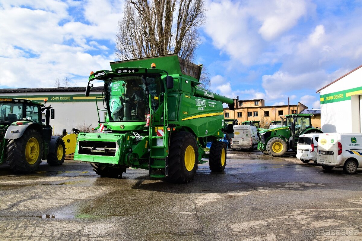 Sklízecí mlátička John Deere T660 HM č.38 - 2