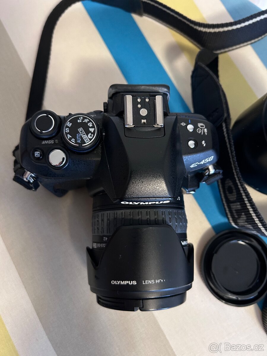 Olympus E-450 + 2 objektivy + příslušenství - 2