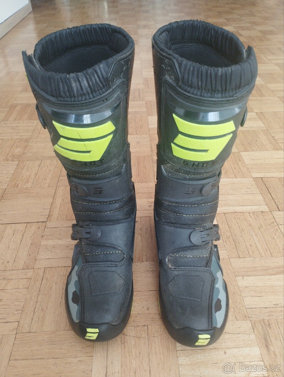 Motocrossové boty Shot Race 4 - 2