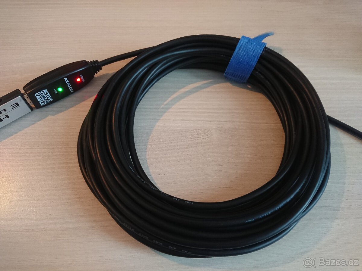 USB kabel prodlužovací aktivní 10m - 2