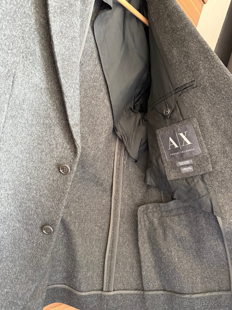 Pánský kašmírové sako Armani Exchange M blejzr - 2