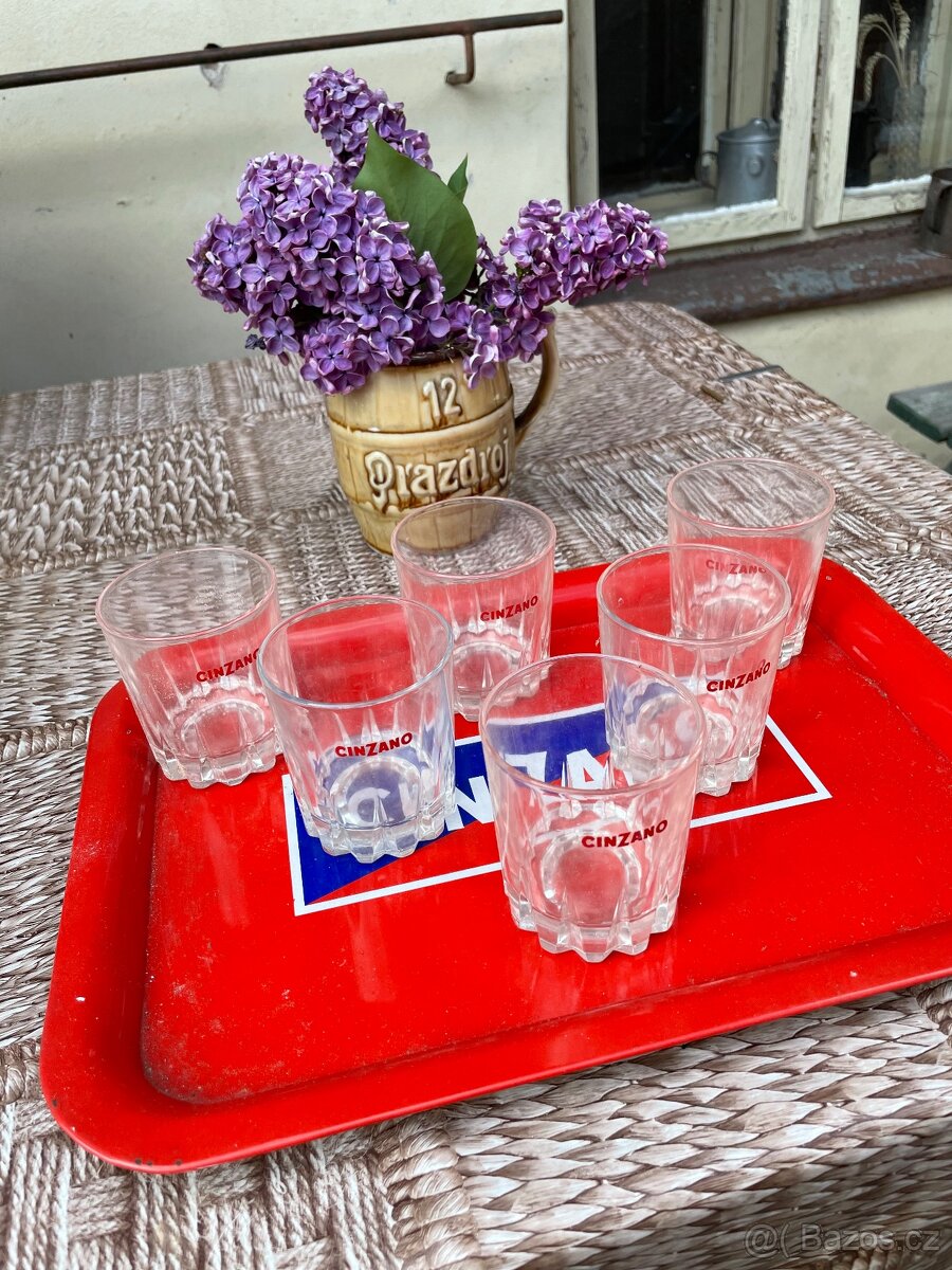 Sklenky Cinzano - 2