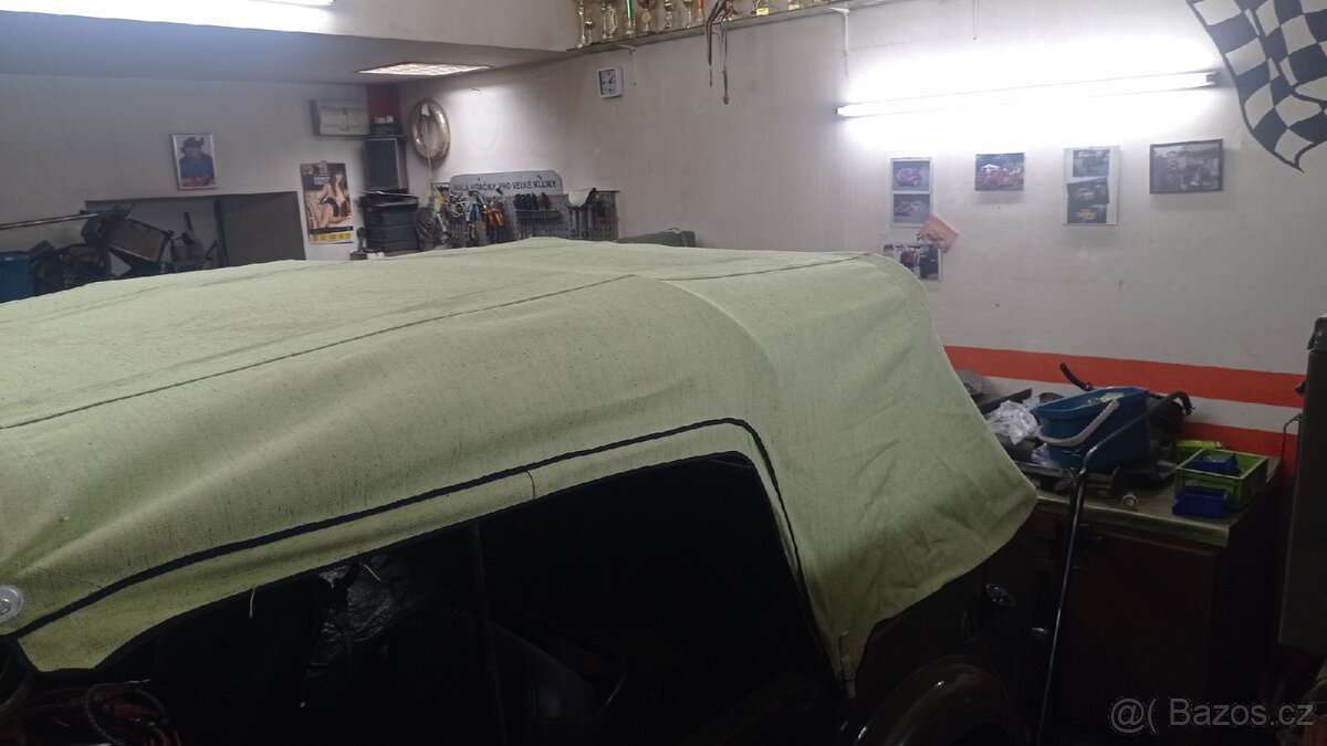 Gaz 69A plachta střecha - 2