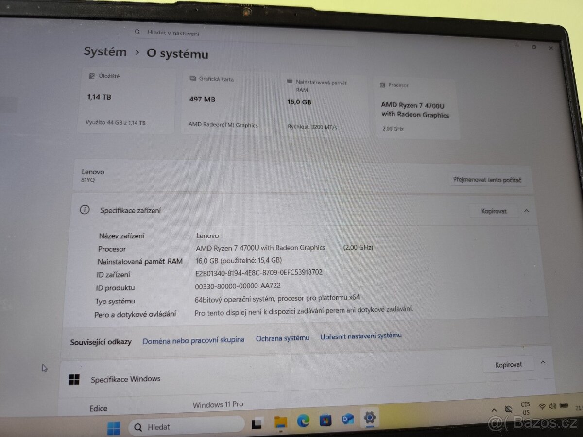 Prodám Lenovo IdeaPad 5 - 2