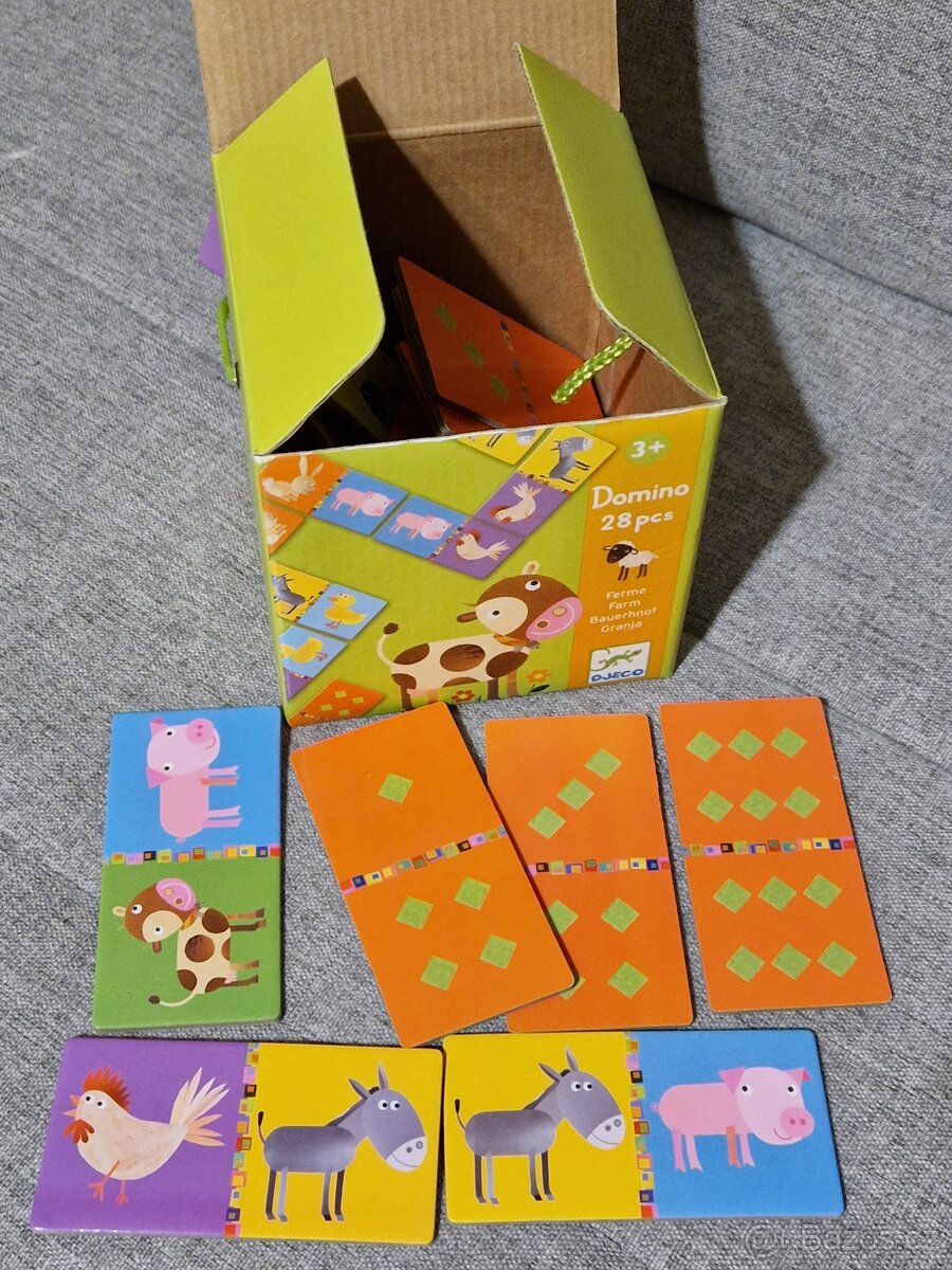 Djeco Domino Farma - 2