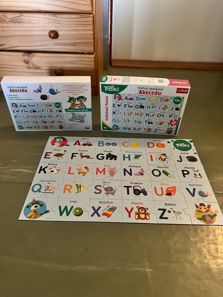 Puzzle - abeceda - 2