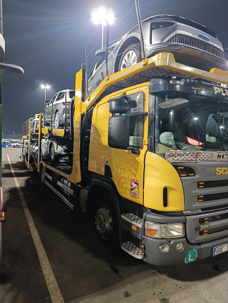 Scania autoprepravnik silver-car - 2