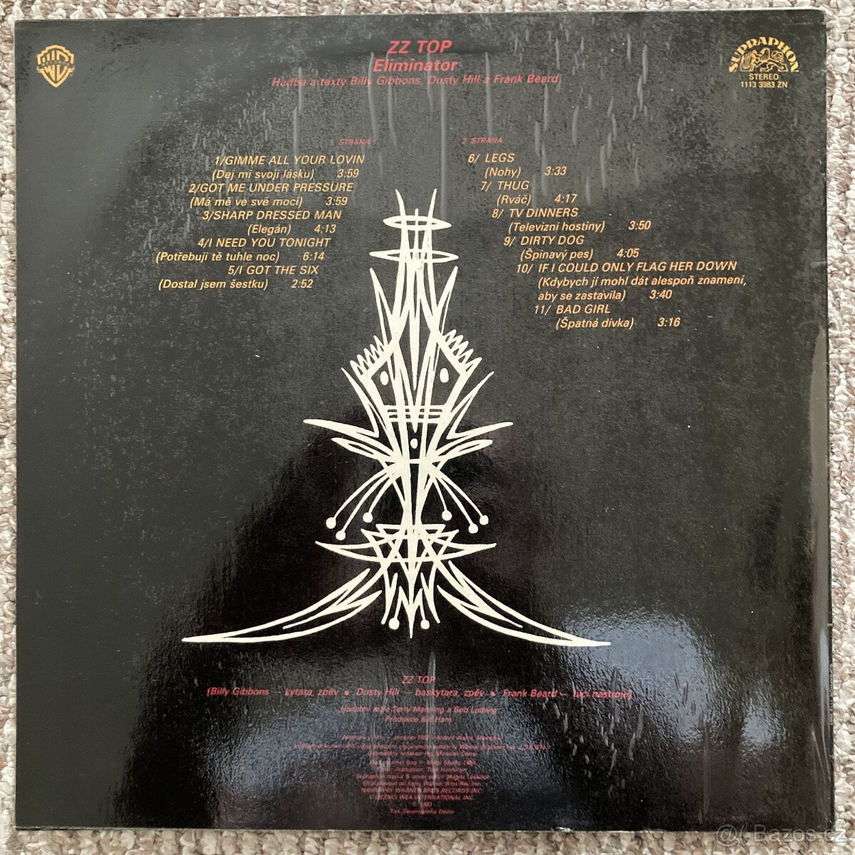 LP ZZ Top - Eliminator - 2