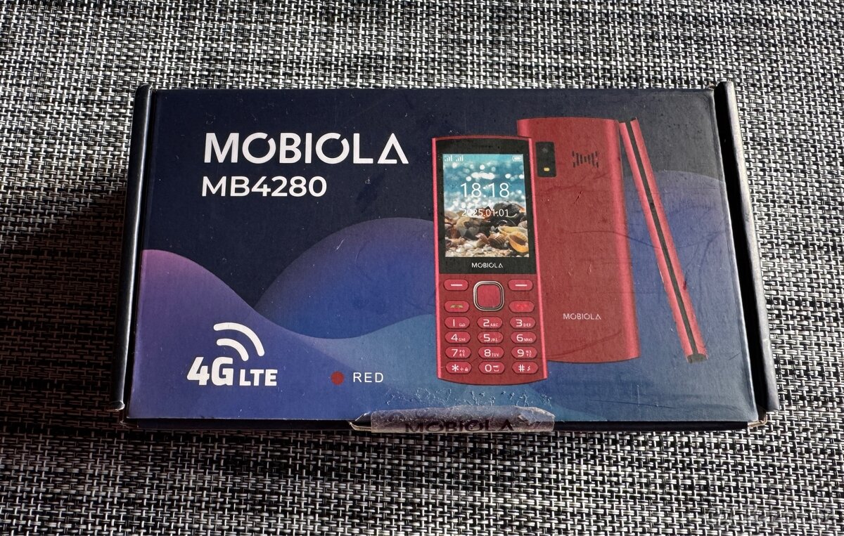 Mobiola MB4280 4G červená new - 2