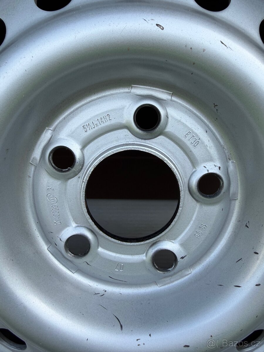 Kolo 5,5x14 et30 na vozík, karavan - 2