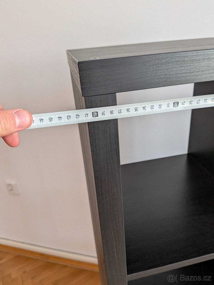 IKEA KALLAX černá 1x4 - 2