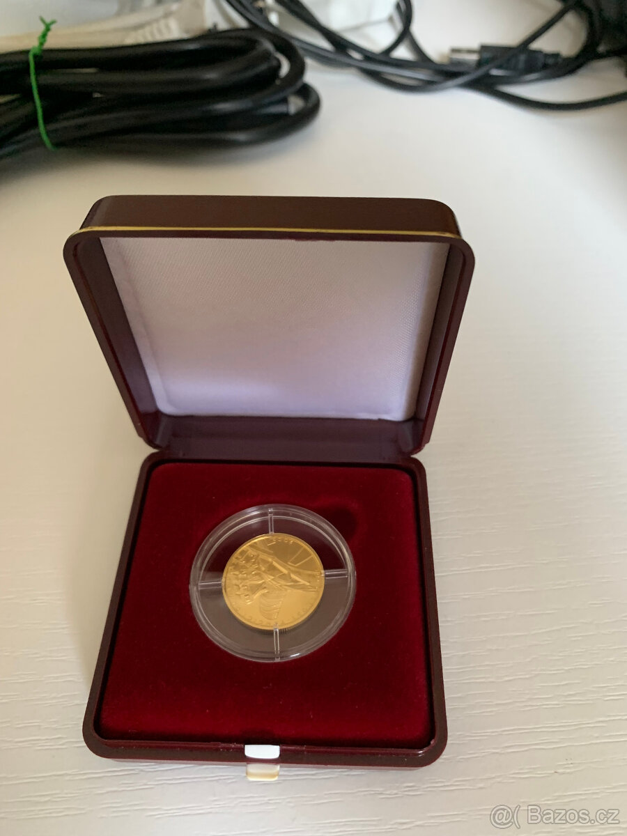 Zlatá mince Současnost - Tančící dům v Praze z cyklu ..... - 2