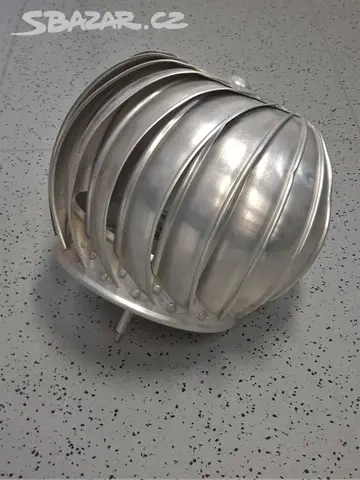 Komínový ventilační nástavec hliníkový otočný - 2