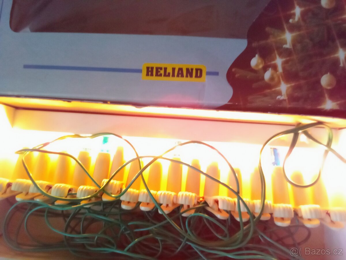 Stará, vánoční světýlka na stromeček -Heliand - 2