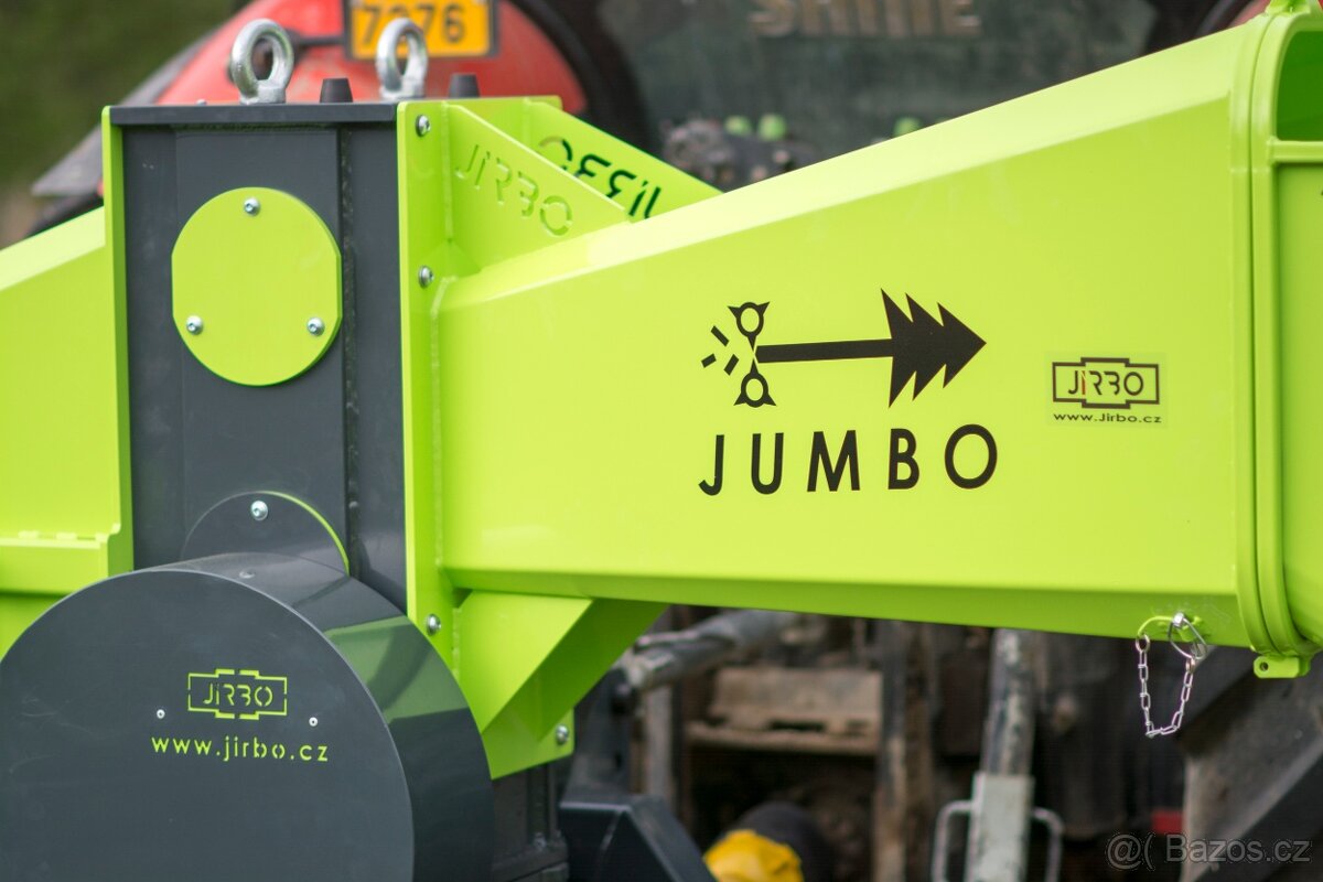 špalíkovač štěpkovač za traktor do 18cm s plněním big bag - 2