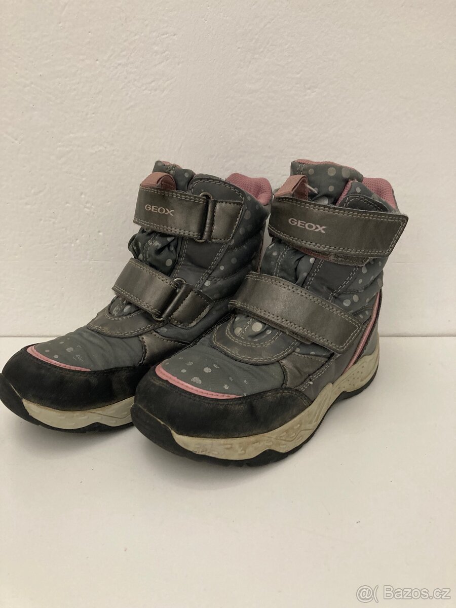 Dívčí zimní boty GEOX - vel.32 - 2