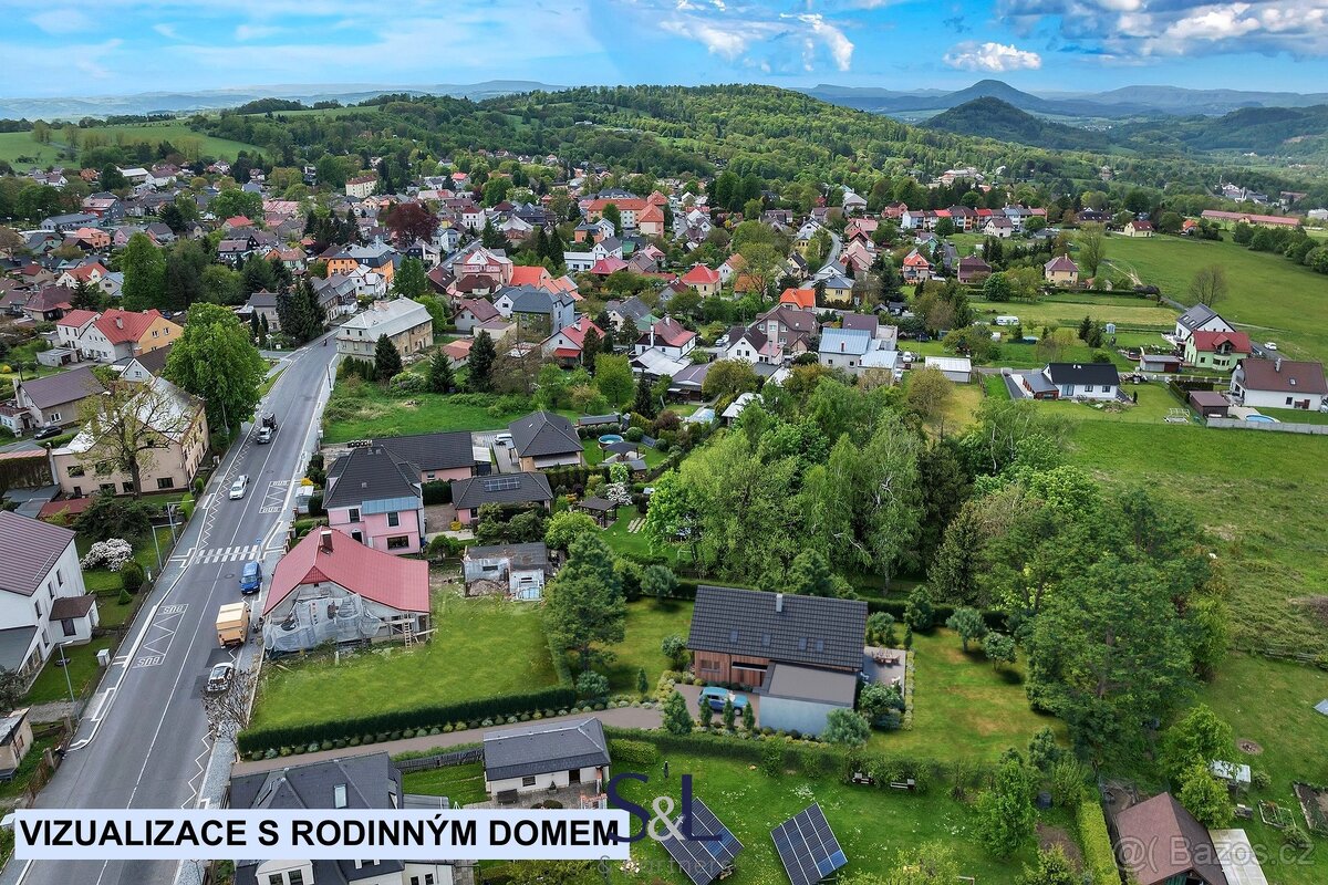 Pozemek připravený k výstavbě v klidné části Kamenického Šen - 2