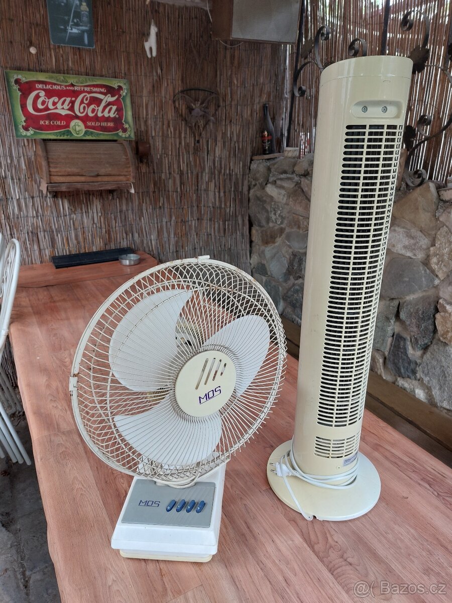 Vetraky - ventilatory - stolni + stojanovy - 2