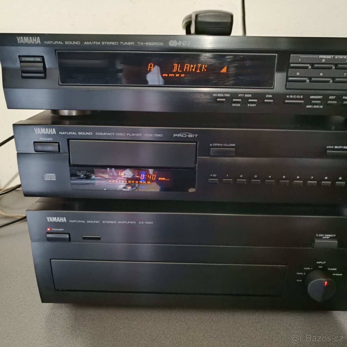YAMAHA AX-590+CD+TUNER - 2