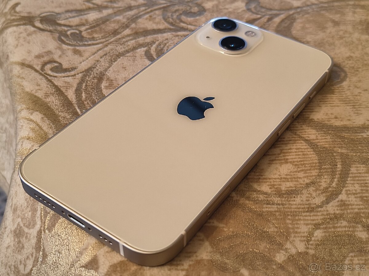Apple Iphone 13, 128 gb, STAV NOVÉHO,ZÁRUKA 12 M - 2