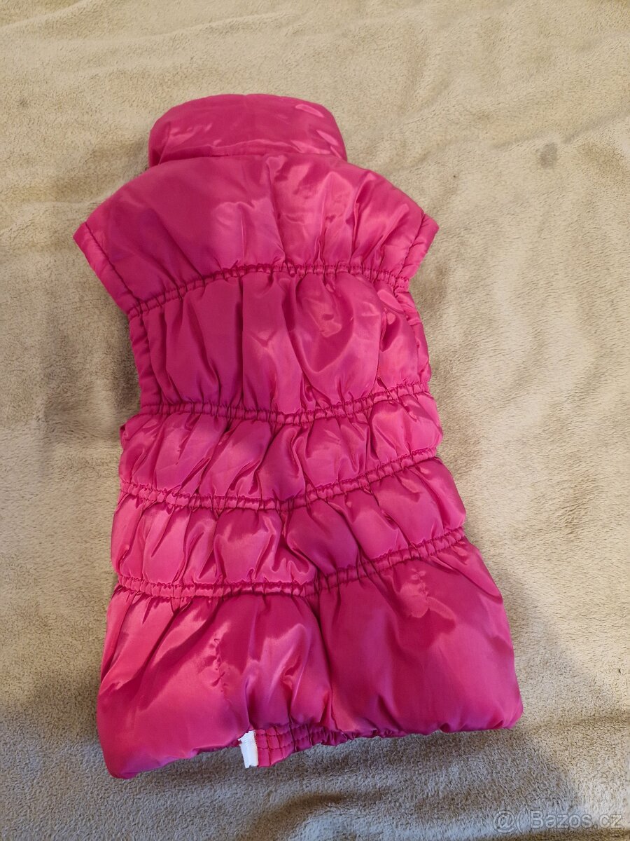 Prošívaná vesta vel.98-104 - 2