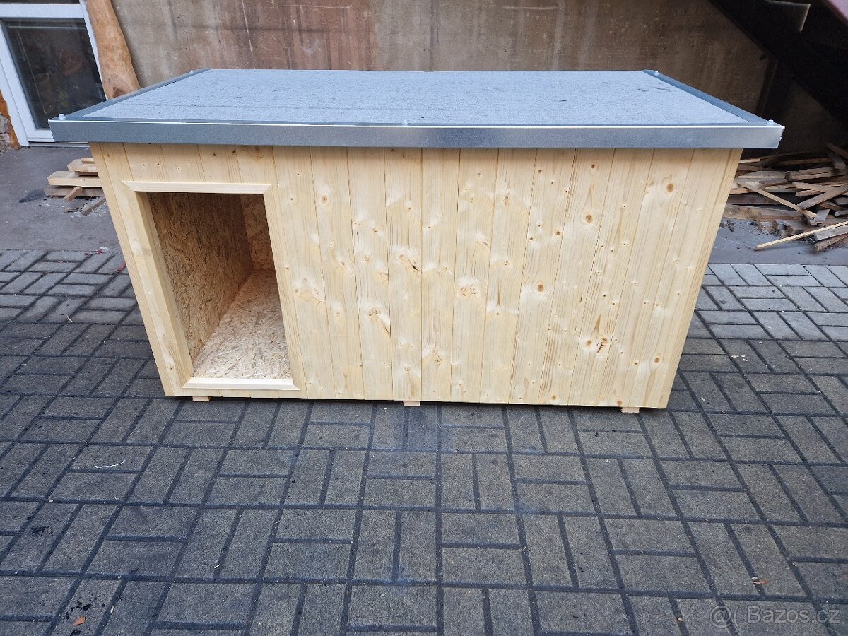 Zateplená psí bouda XL - 2