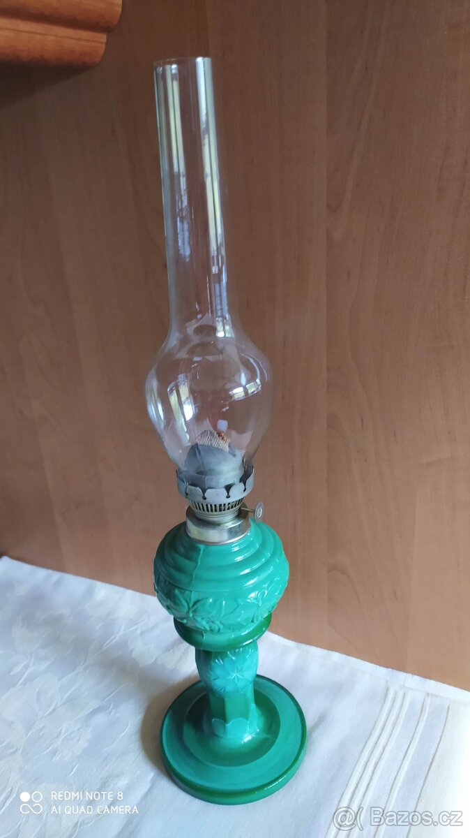 Malachitová lampa - 2