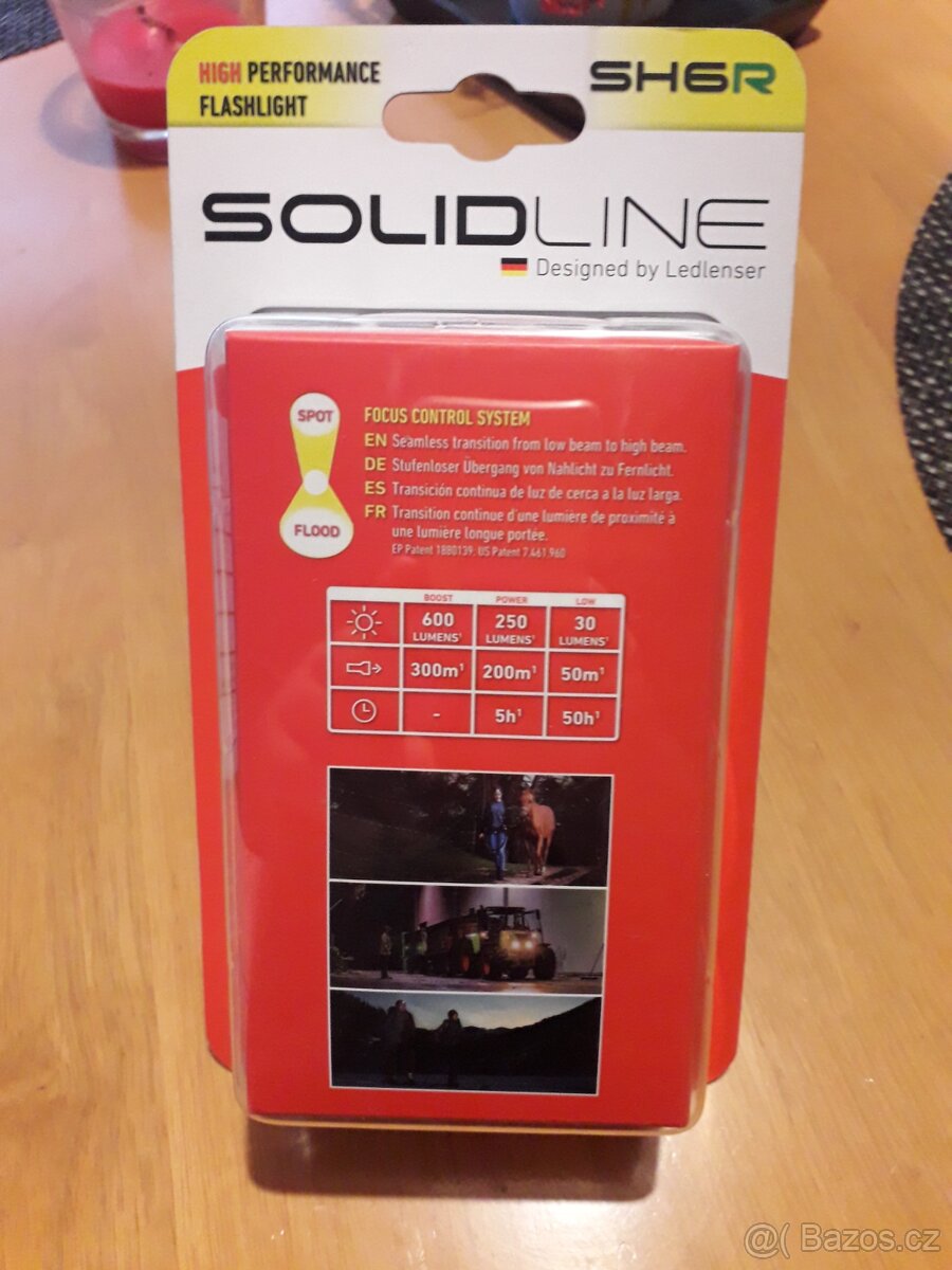 Čelovka Solidline SH6R - nová - 2