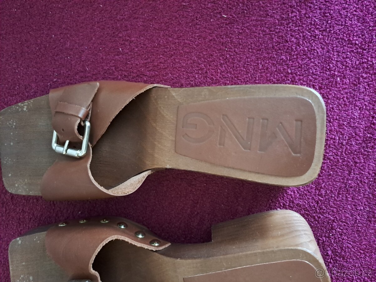 Dámské dřeváky MANGO - 2