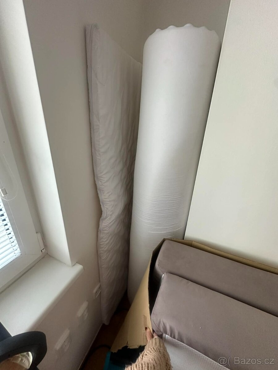 2x Nová matrace 90x200x20 + Topper - 2