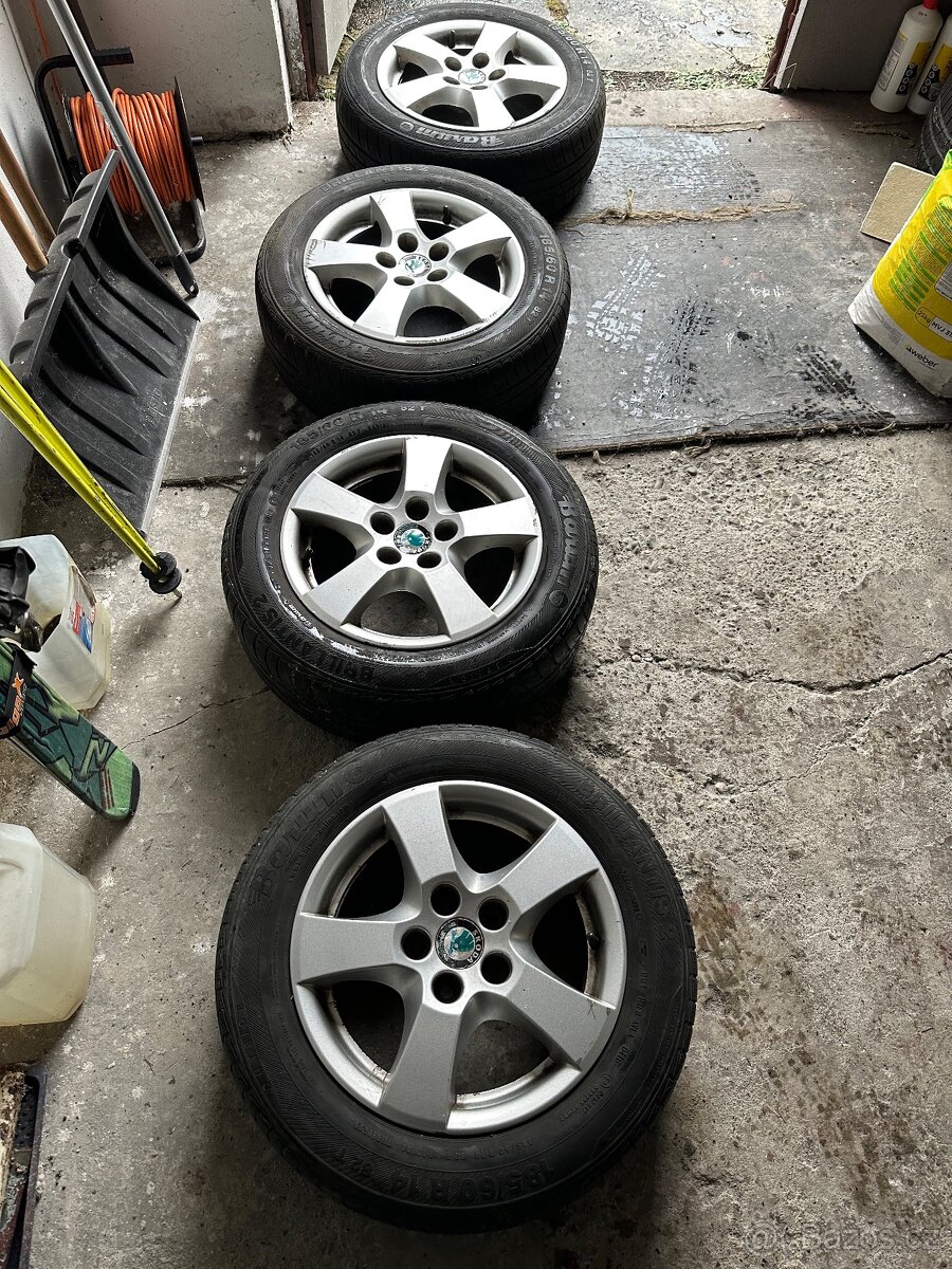 Alu kola 5x100 R14 Original Fabia - 2
