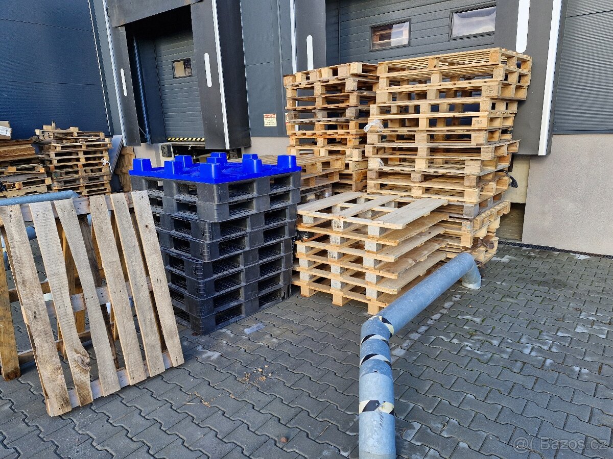 Palety na zátop - 2