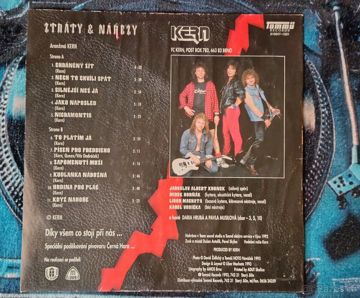 LP Kern - Ztráty a nářezy 1993 - 2