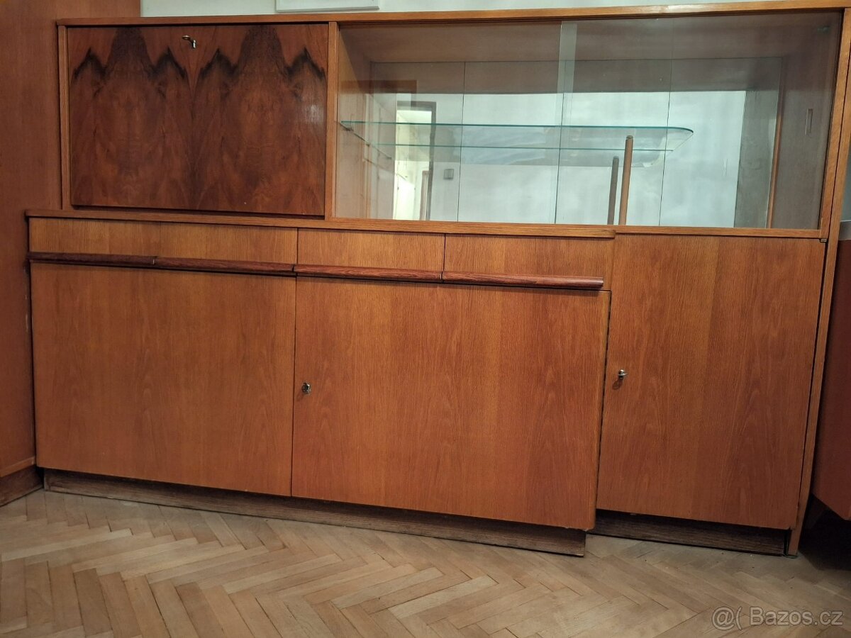 RETRO Sekretář a skříň - 2